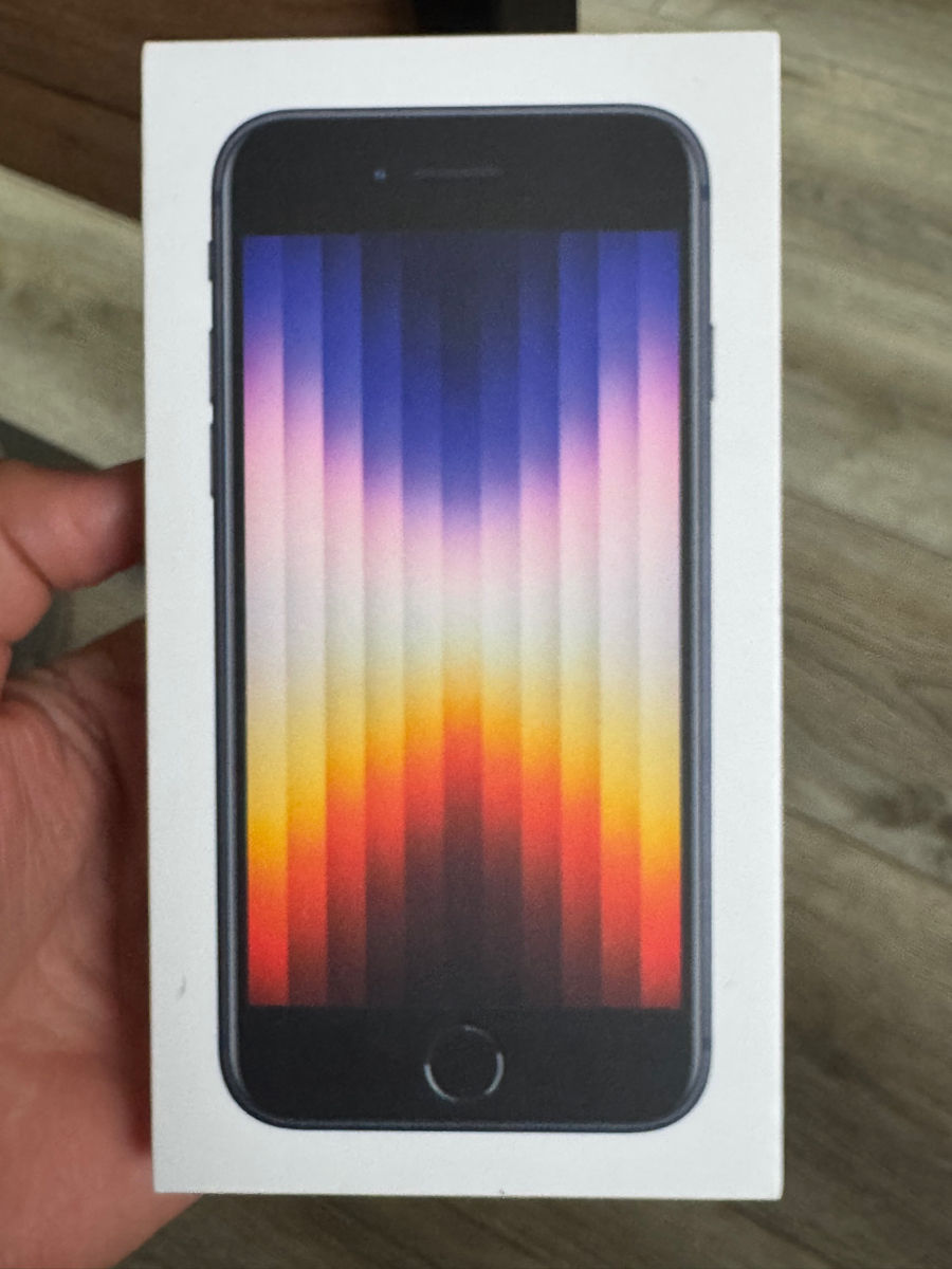 Iphone SE 128gb Midnight nou , Garantie 1an foto 0