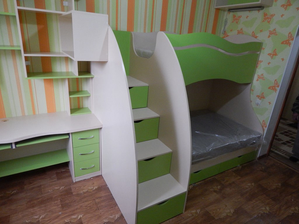 Mobilier pentru camera copiilor. Мебель в детскую комнату. foto 8