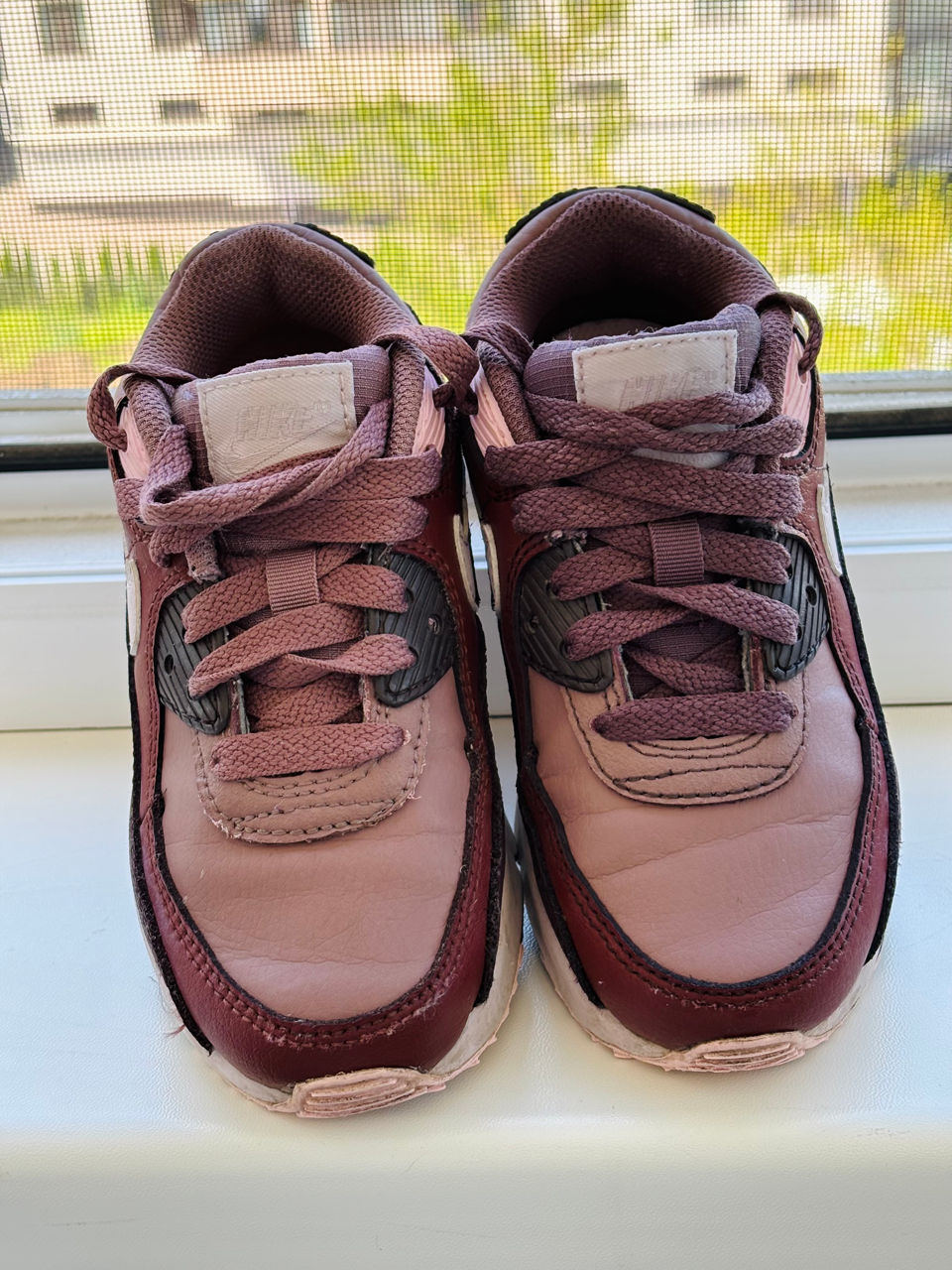 Nike Airmax copii marimea 28 (17cm)piele naturala stare buna! foto 5