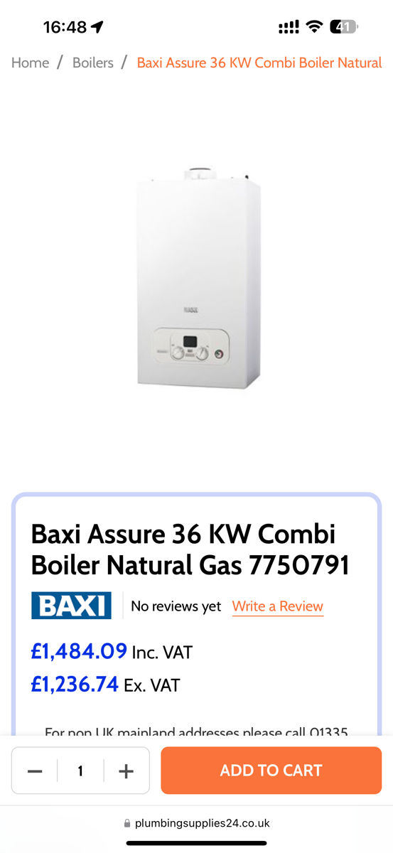 cazan Baxi foto 2