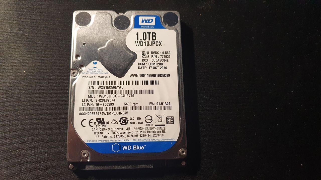 HDD 500Gb, 750Gb, 1000Gb как новые!!! для ноутбука