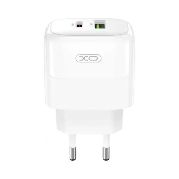 Încărcător rapid XO L138(EU) standard european PD30W/QC18W (1USB-A+1USB-C) foto 1