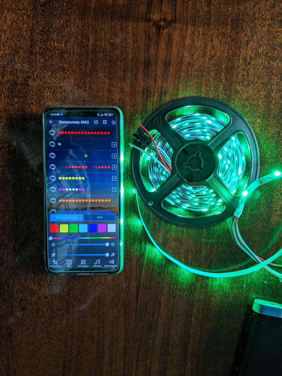 Led ленты питание 5V RGB, RGBW. Адресные WS2812B Bluetooth,пульт. Led 12V  теплый, холодный.