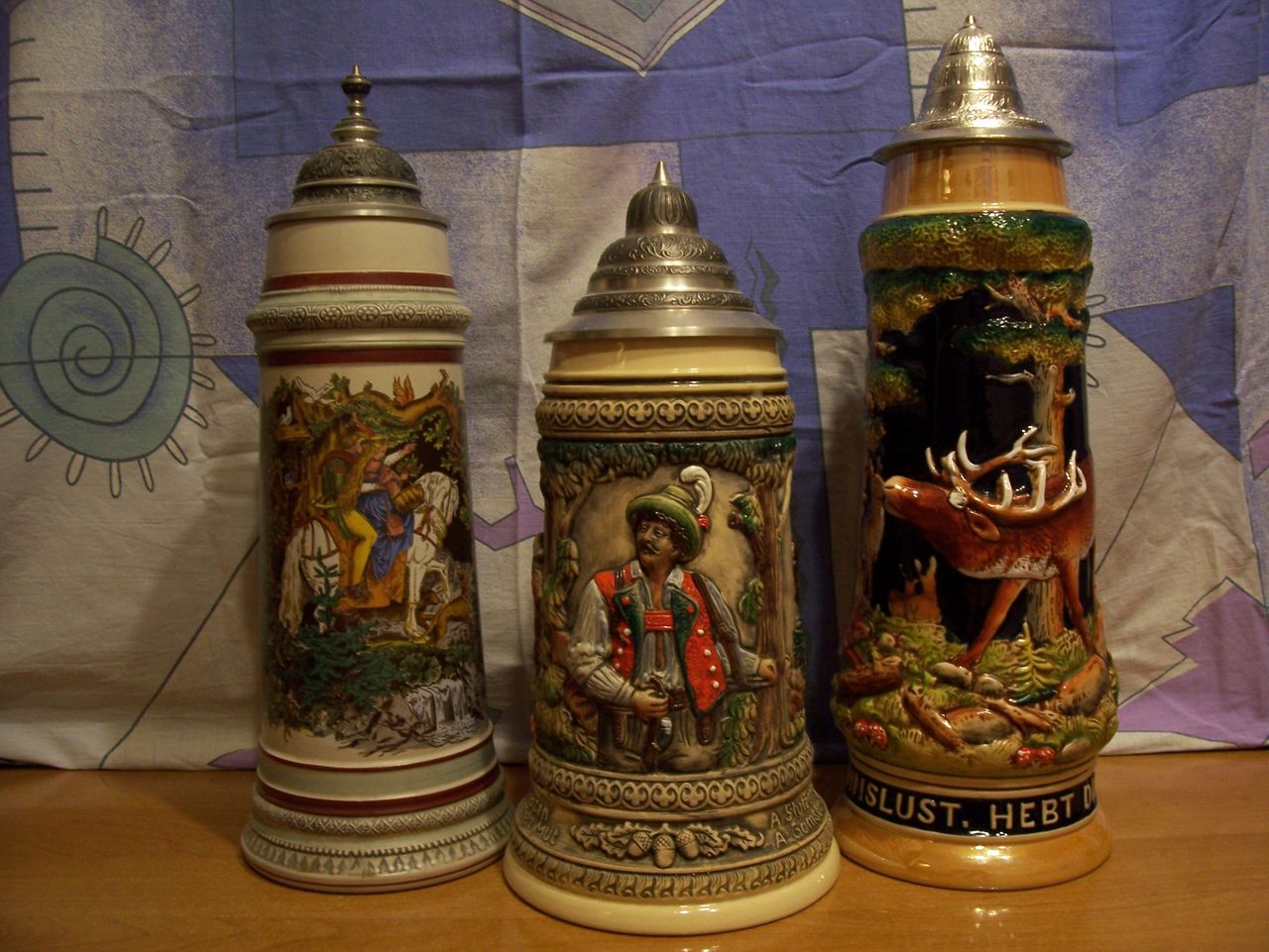 Пивные кружки!Германия!Керамические,глиняные,музыкальные!!!