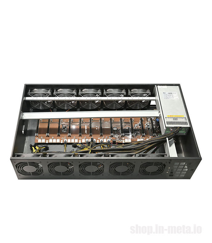 Mining Rig 12 Gpu Case - Майнинг - Закрытый Продувочный Кейс - Для Видеокарт В Сборе foto 0