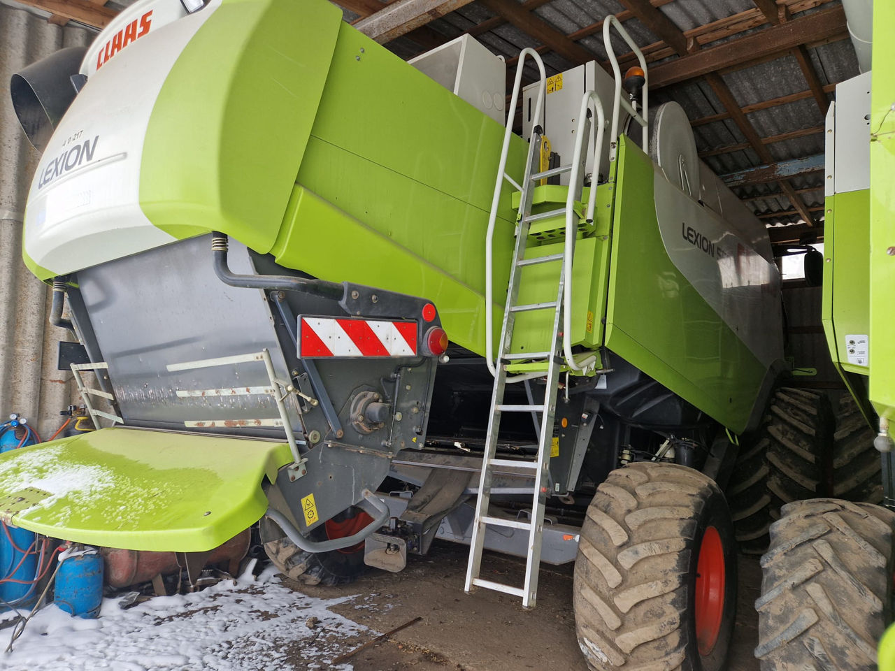 Combina Agricola Claas Lexion 550 foto 1