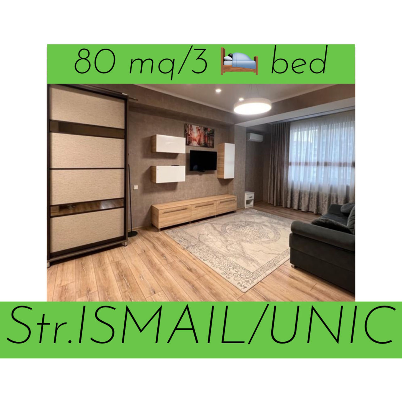 Apartament cu 3 camere,  Centru,  Chișinău,  Chișinău mun. foto 1