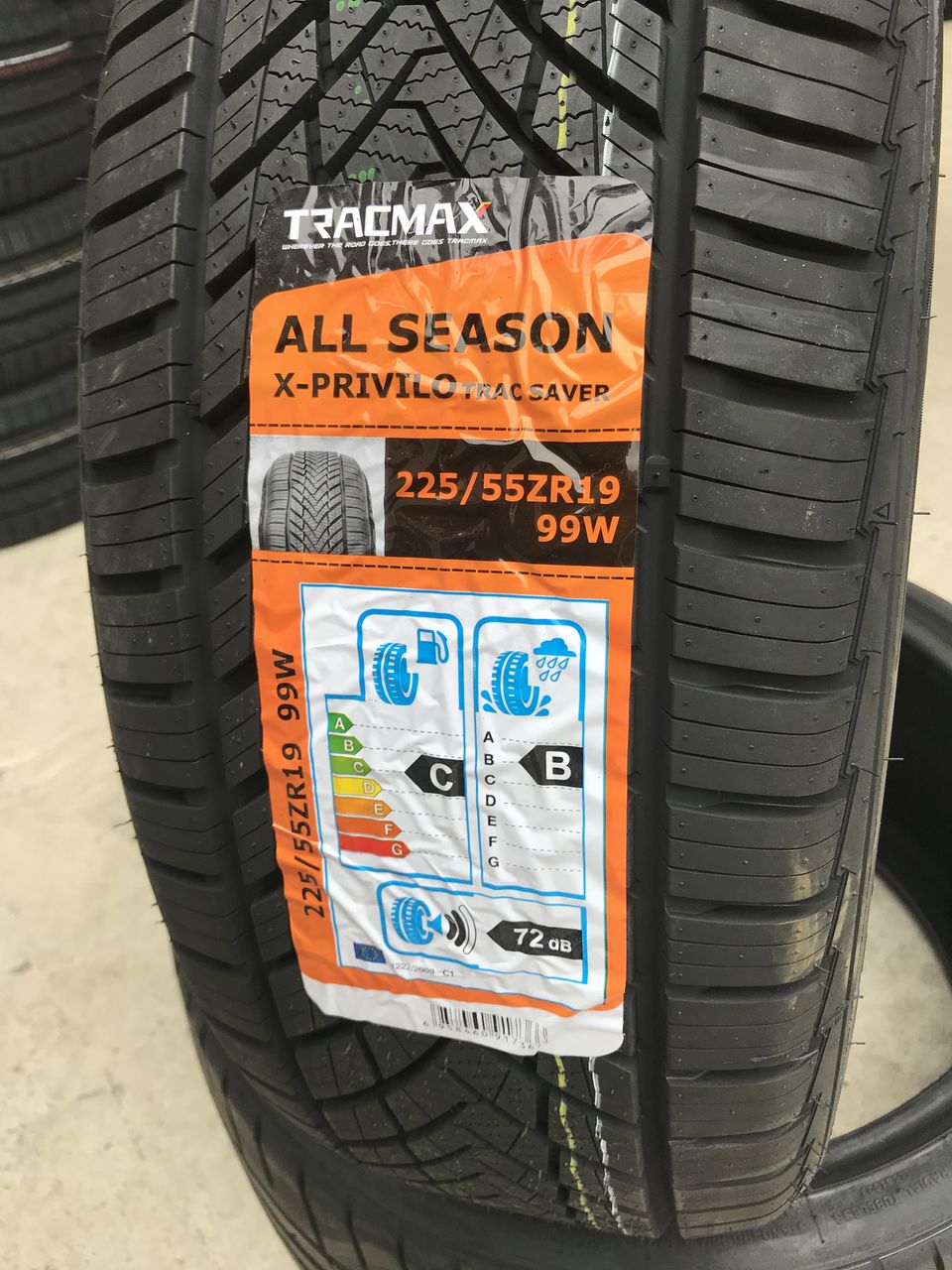 225/55 R19 Tracmax Allseason Trac saver (4 seasons)/ Доставка, livrare toata Moldova foto 1