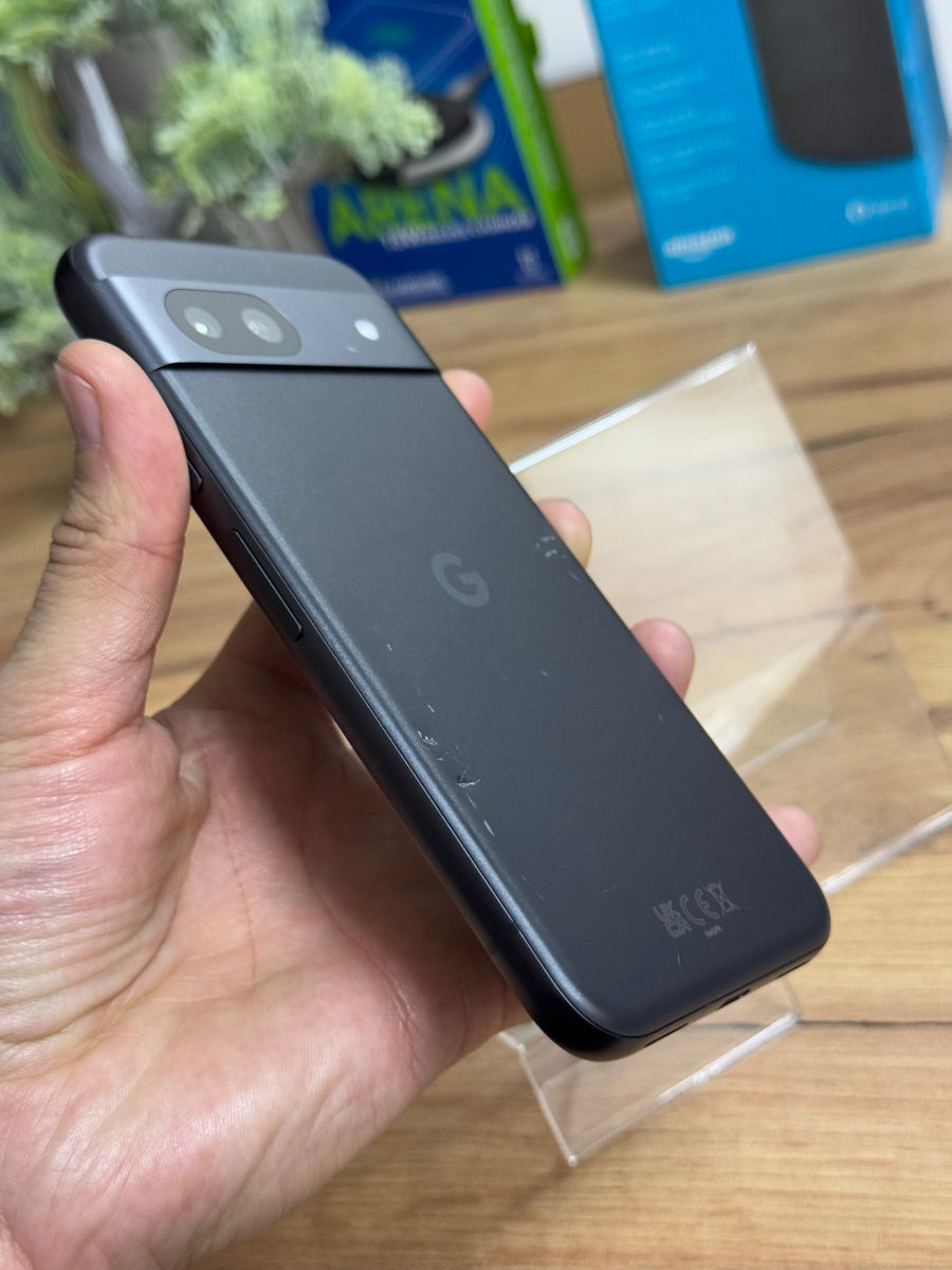 Google pixel 8a 128gb  black , android curat ! Lucreaza ft rapid foto 2