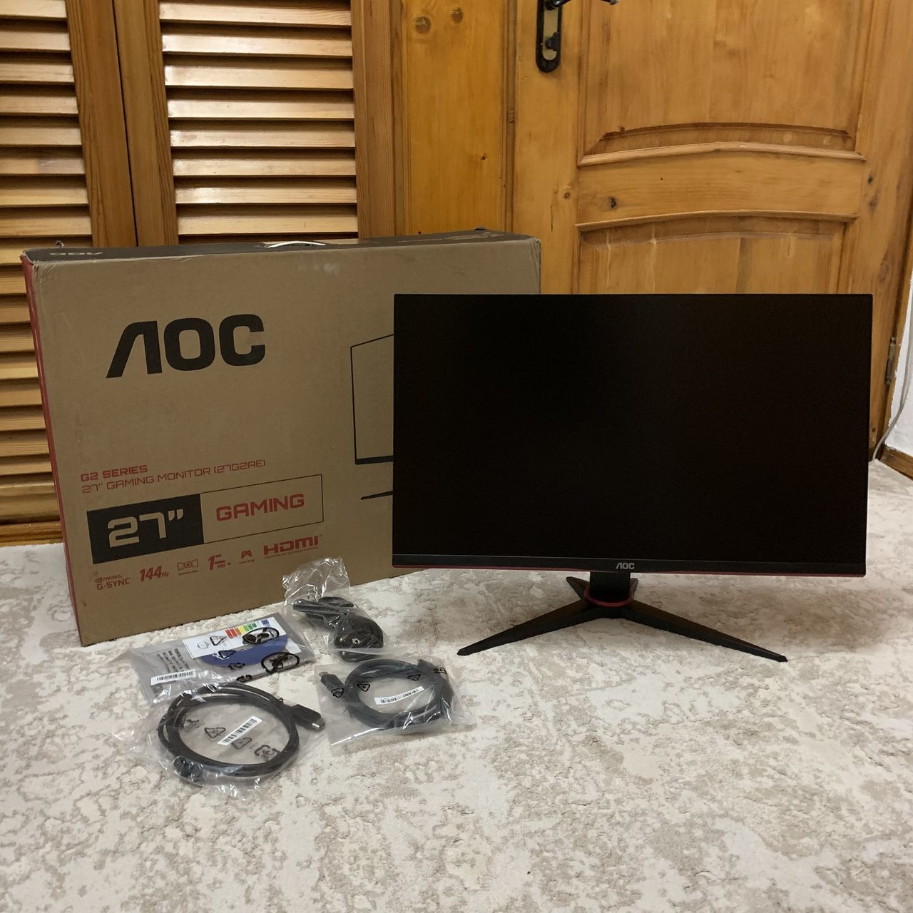 AOC Gaming 27G2AE/BK 27inch 144Hz IPS FullHD