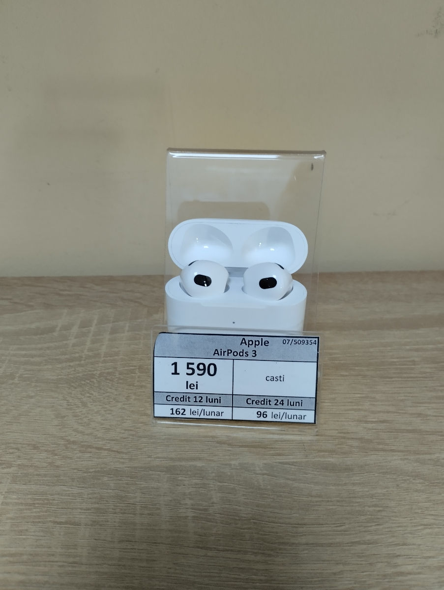 Apple AirPods 3    1590 lei foto 0