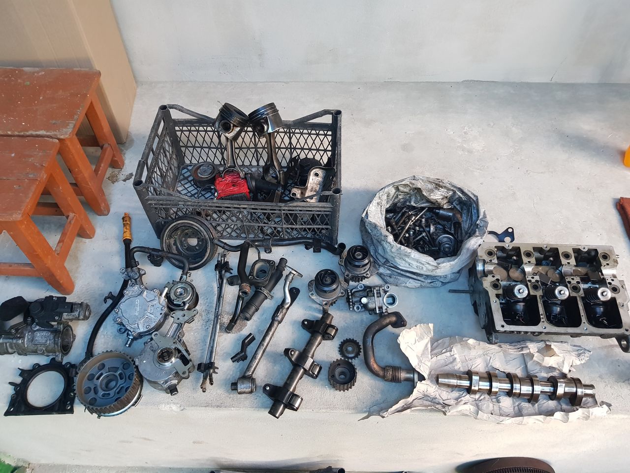 Piese Motor 1.4 TDI BMS, Skoda Fabia, VW Polo, Seat Ibiza foto 0