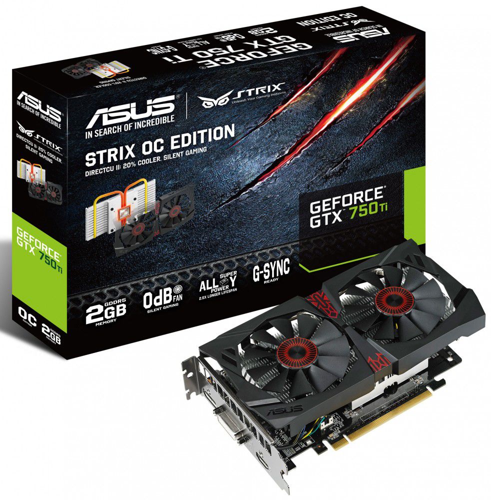 ASUS GeForce GTX 750 Ti STRIX OC-120$