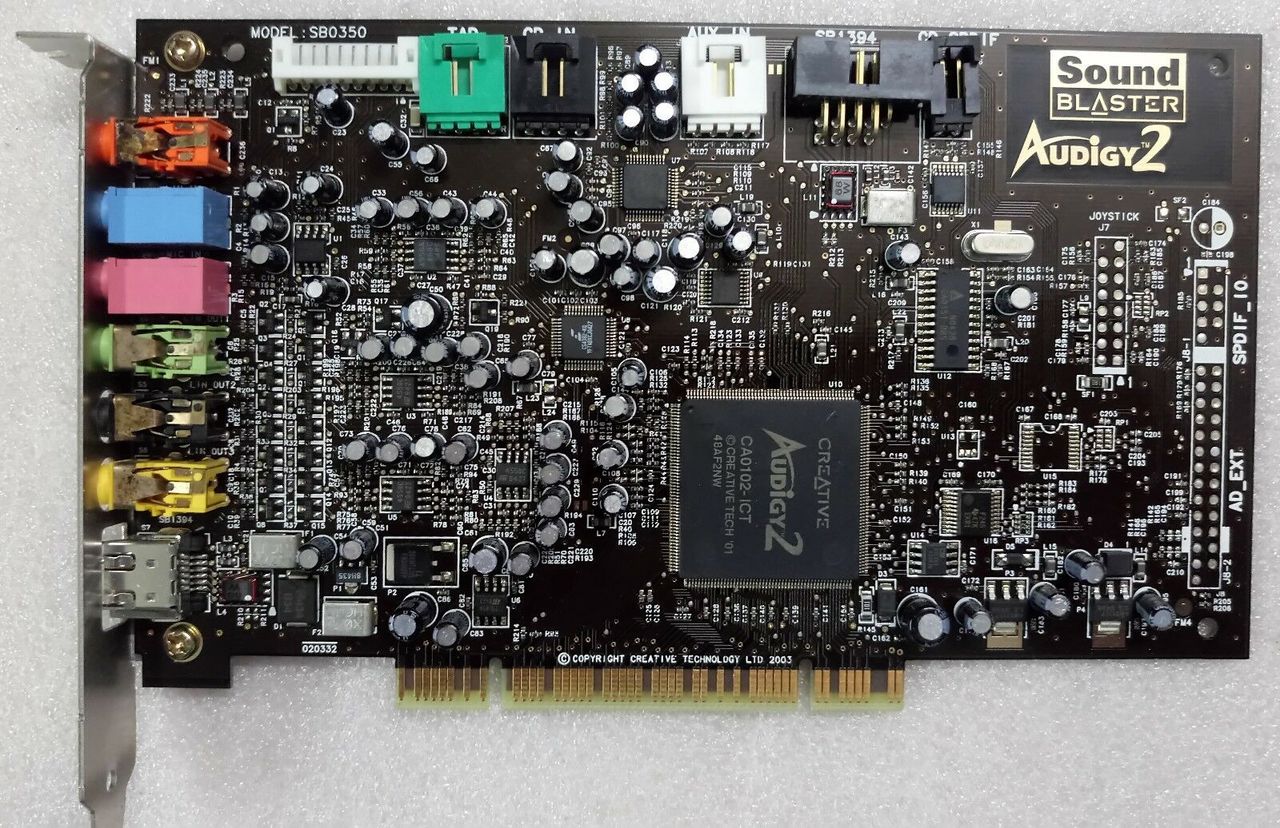 Sound Blaster Audigy 2 PCI-SB0350 Creative Sound Blaster