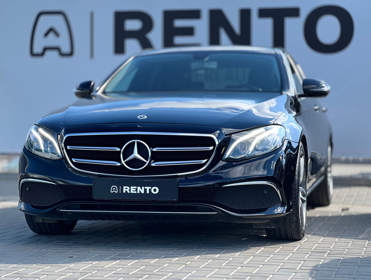 Mercedes e-class chirie / аренда / rent / arenda auto chișinău foto 0