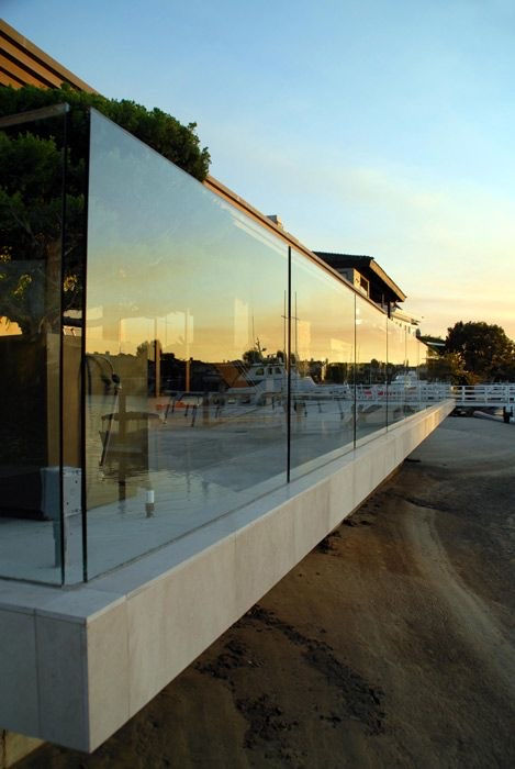 Balustrada din sticla  foto 2