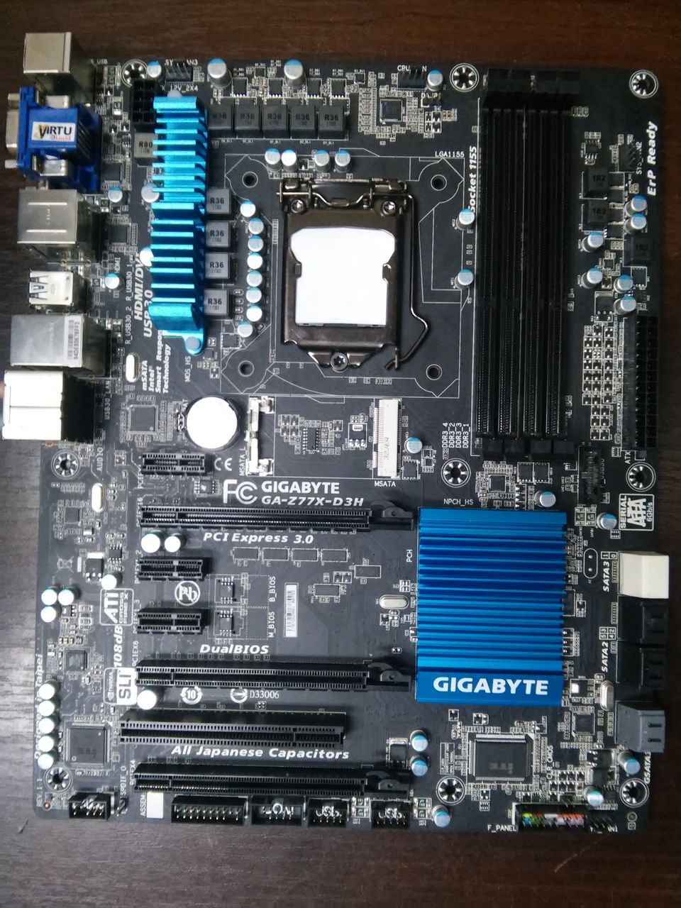 Gigabyte GAZ77XD3H (Socket 1155) . Плата для разгона процессоров и памяти. Overclocking , Gaming