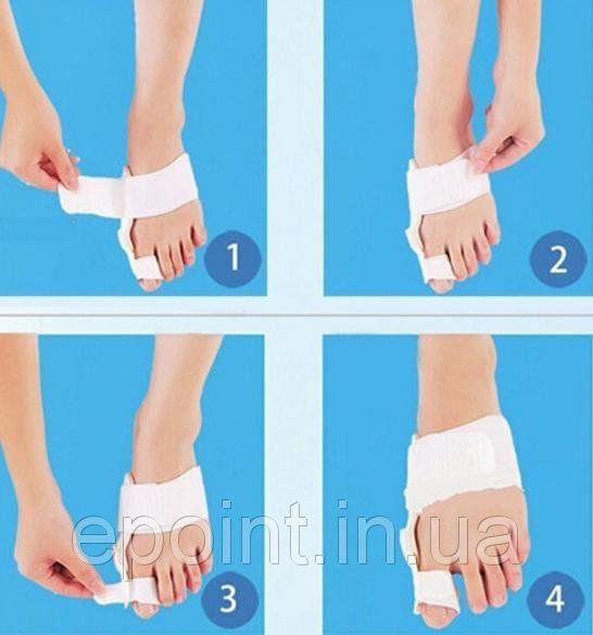 Фиксатор на стопу для косточки пальца - Hallux valgus foto 6