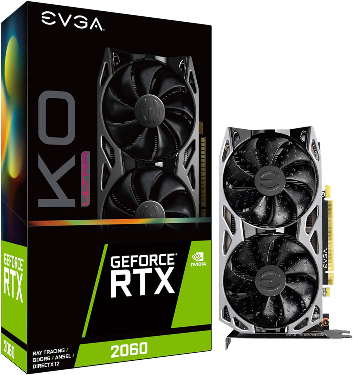 Новая GeForce RTX 2060 KO Ultra Gaming 6GB GDDR6 фото 0