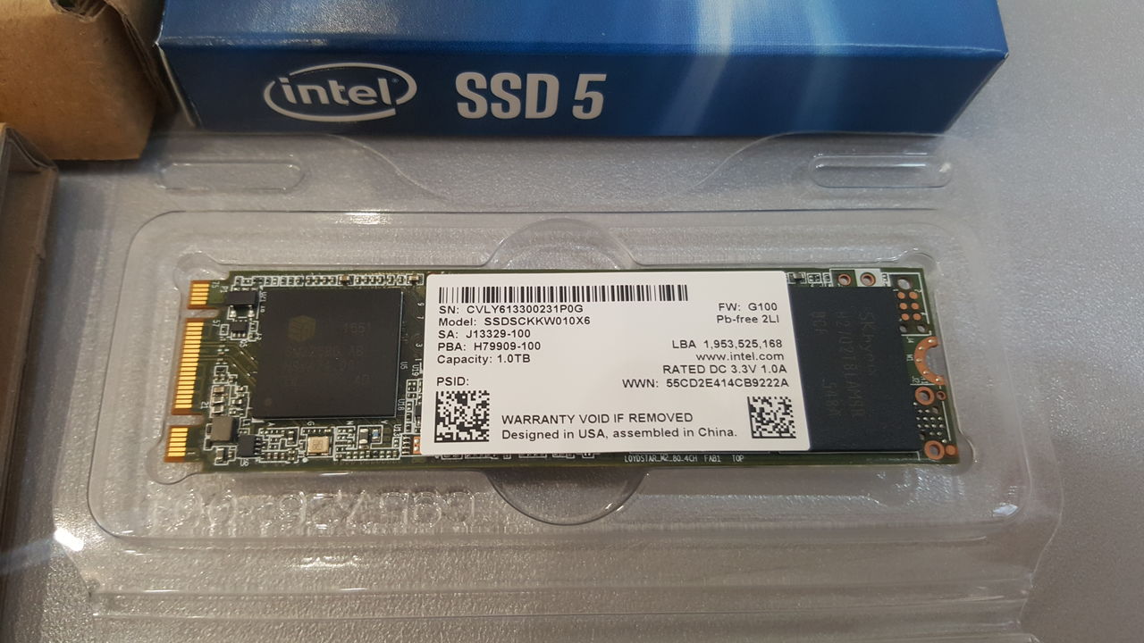 SSD 1 Tb Intel