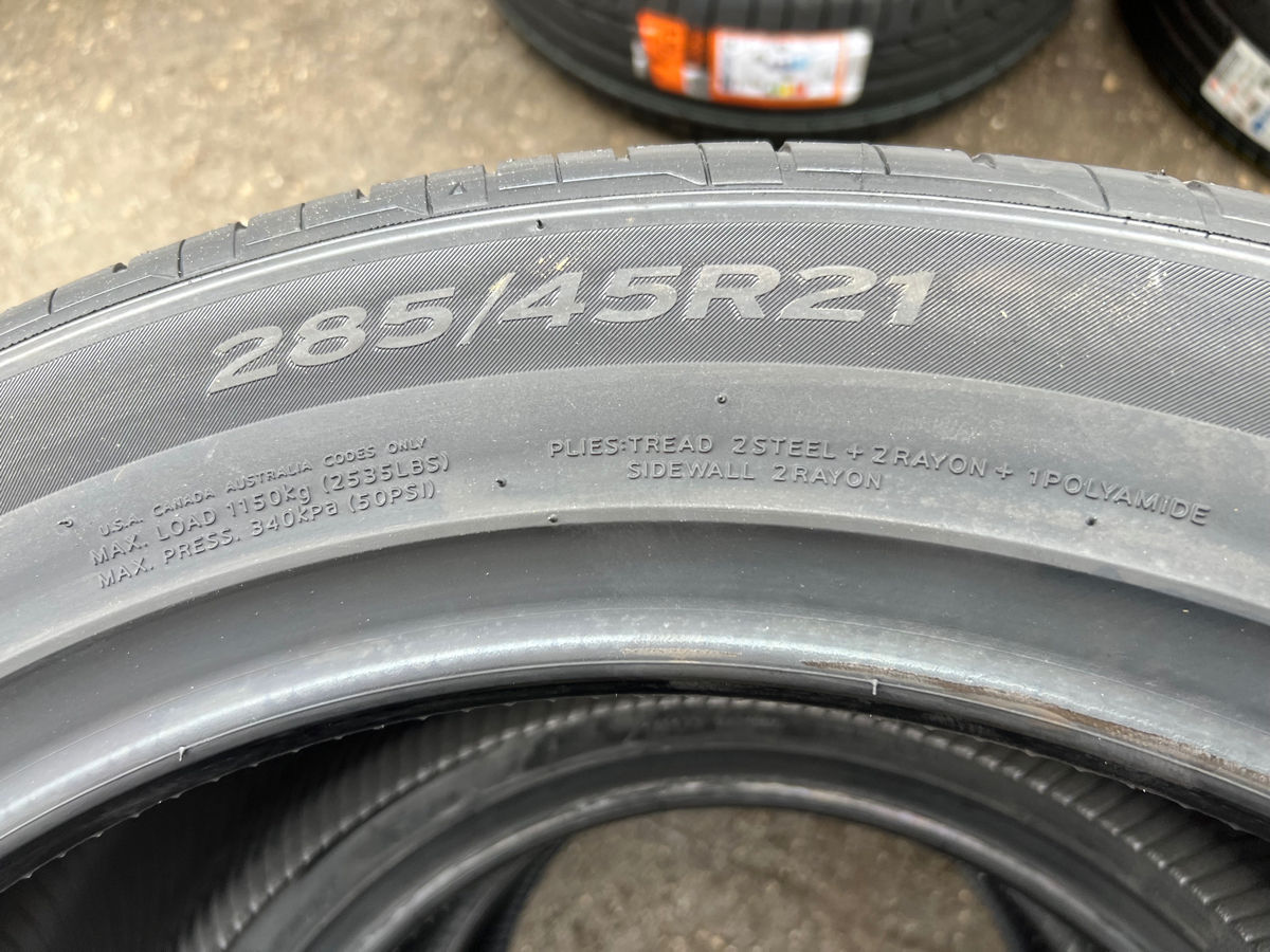 2 шины/ 2 anvelope 285/45 R21 Hankook Ventus S1 Evo3/ Доставка, livrare toata Moldova 2024 foto 7