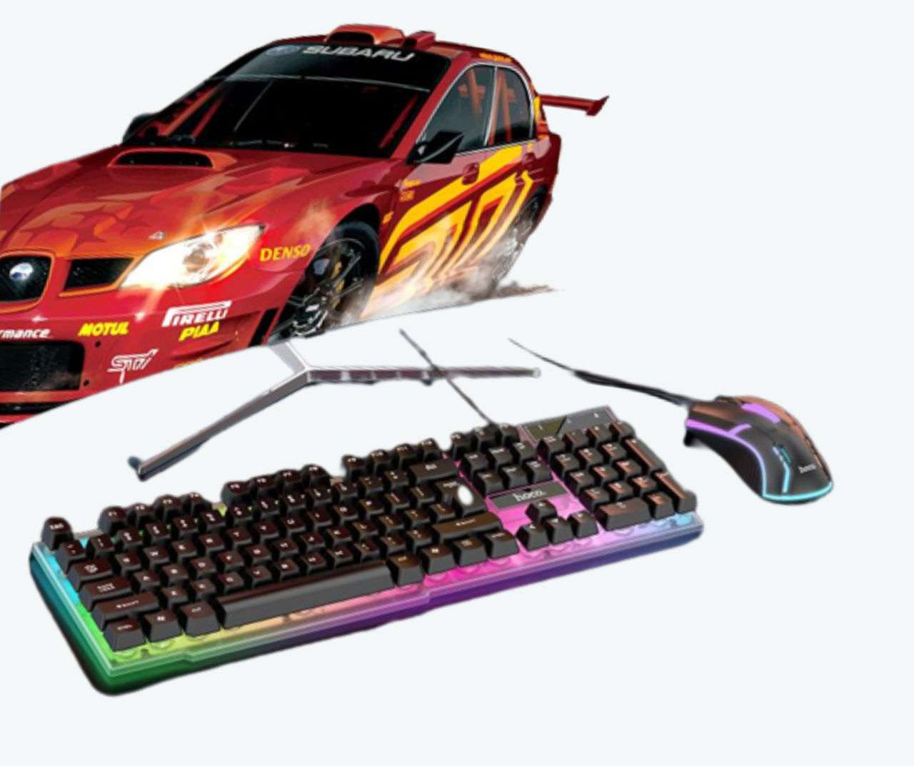 Un set grozav de tastaturi și mouse pentru gaming. foto 1