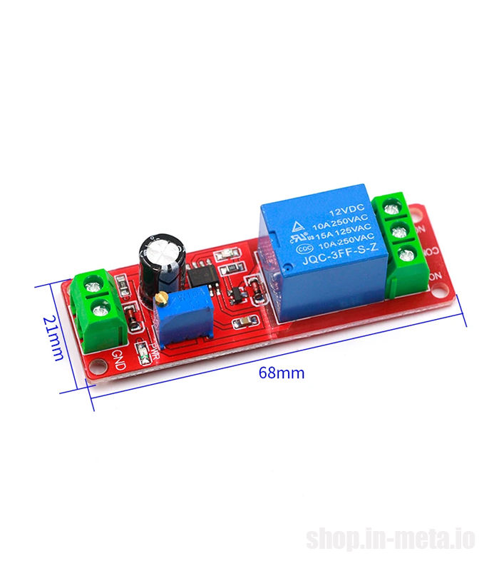 NE555 DK555 Модуль таймера DC 12V 0  10S foto 3