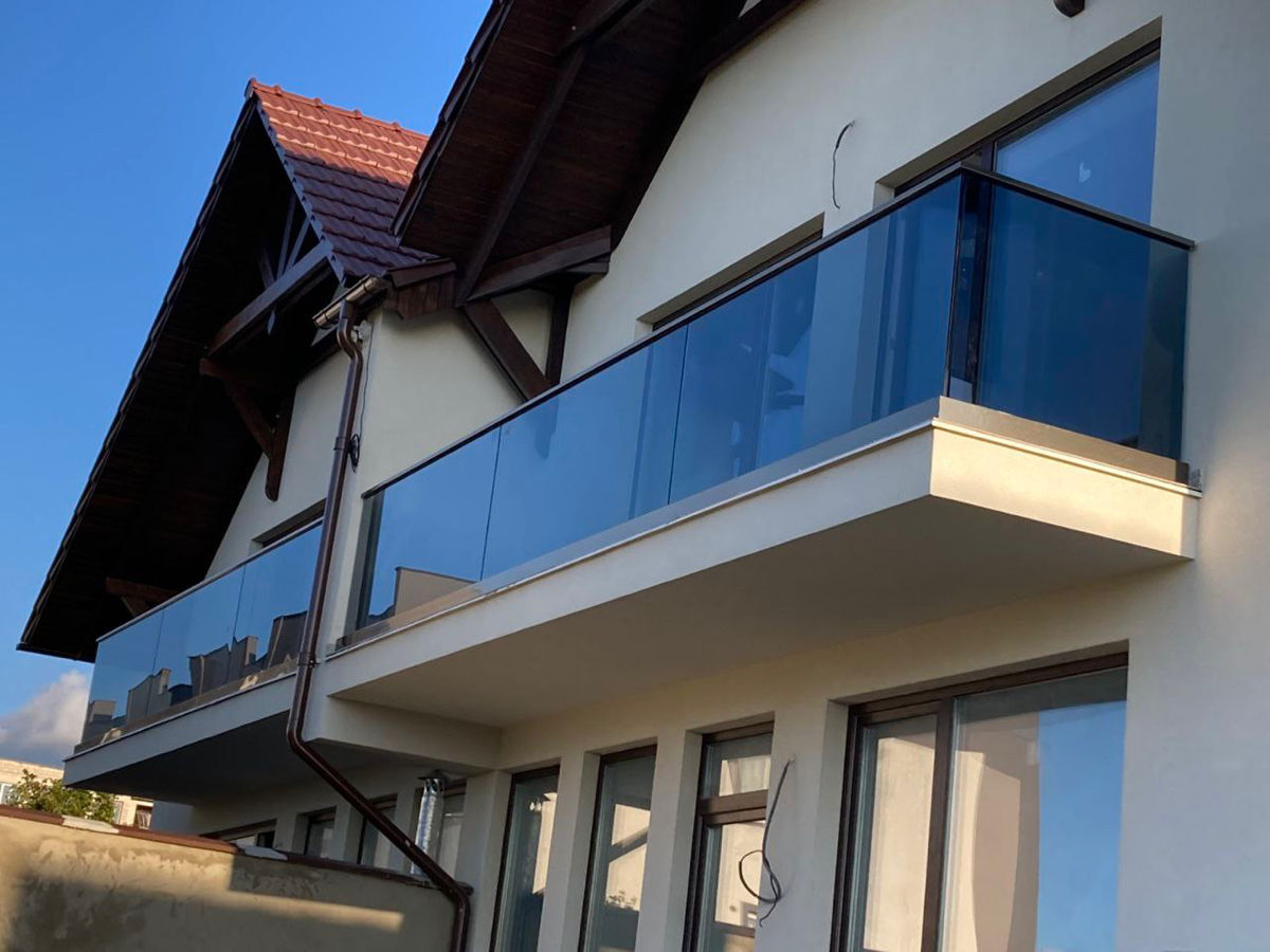 Balustrade din sticlă securizată foto 9
