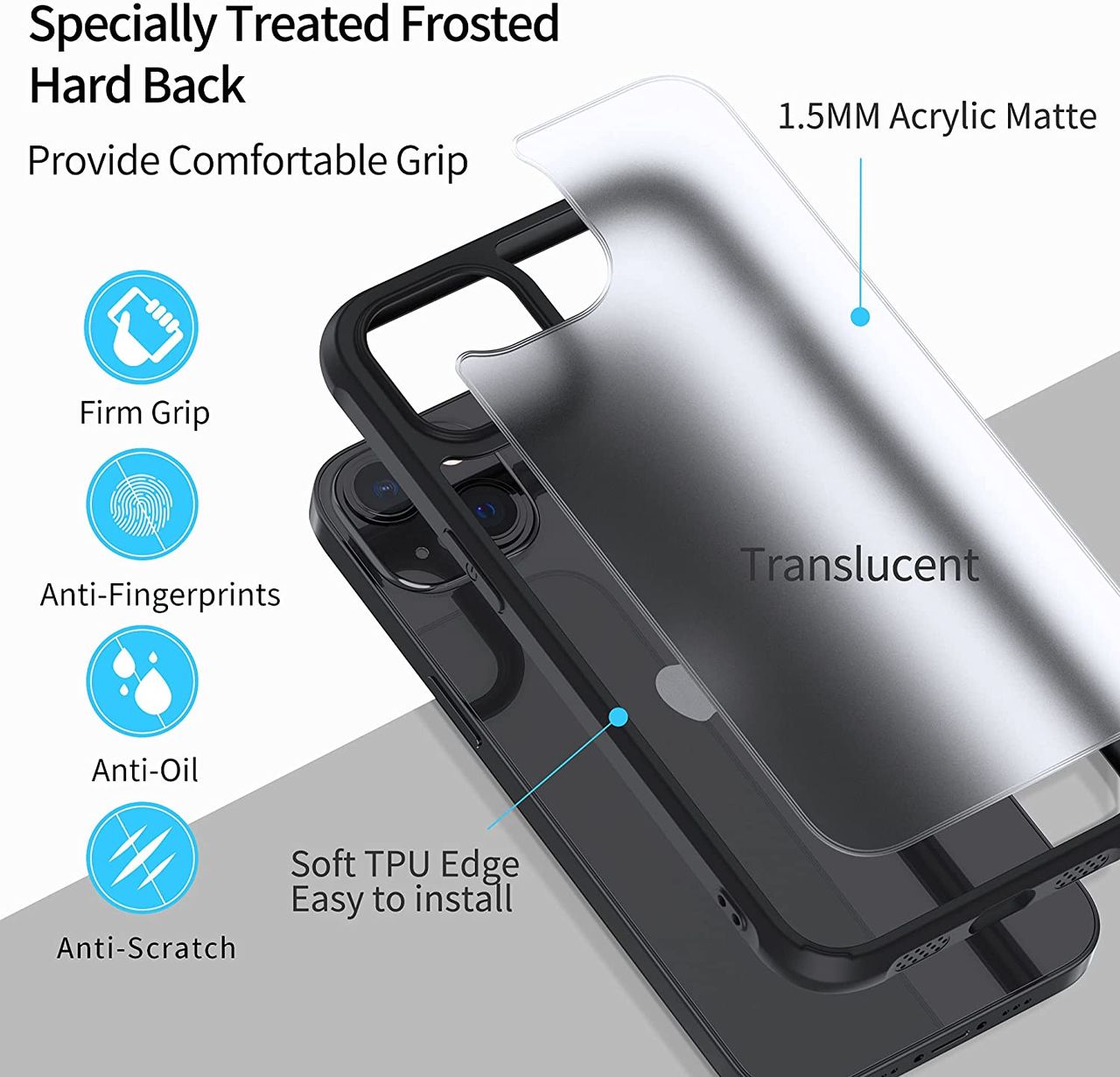 iPhone 13 6.1Inch 2021 Husa anti-shock foto 5