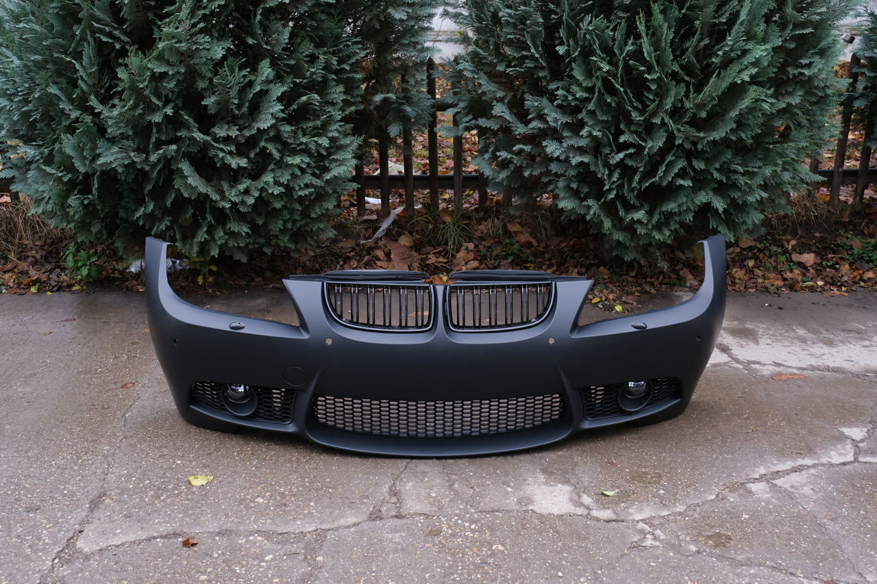 Bara Fata M3 BMW Seria 3 E90 NFL Bamper M cu suporti de senzori si spalator faruri бампер foto 1