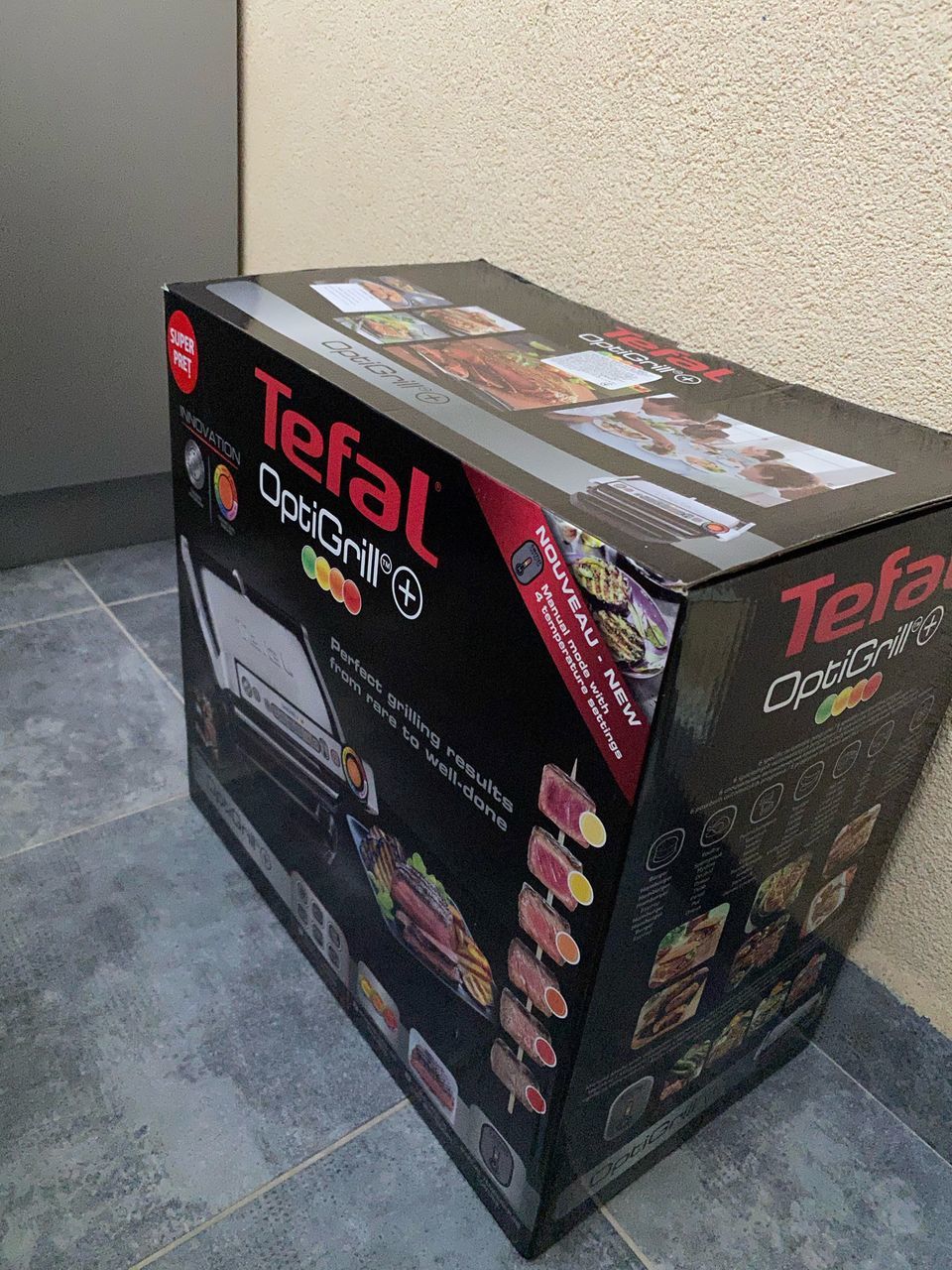 Электро-гриль Tefal Optigril новый