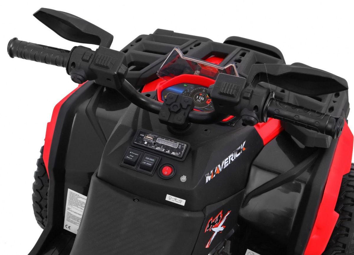 Transport electric pentru copii ATV 4x4 pe acumulator de 12 volți. foto 3