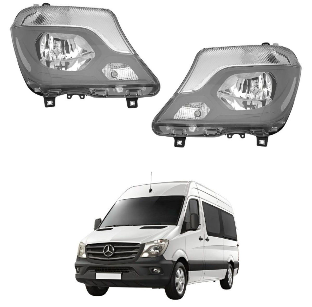 Фары Mercedes-Benz Sprinter foto 0