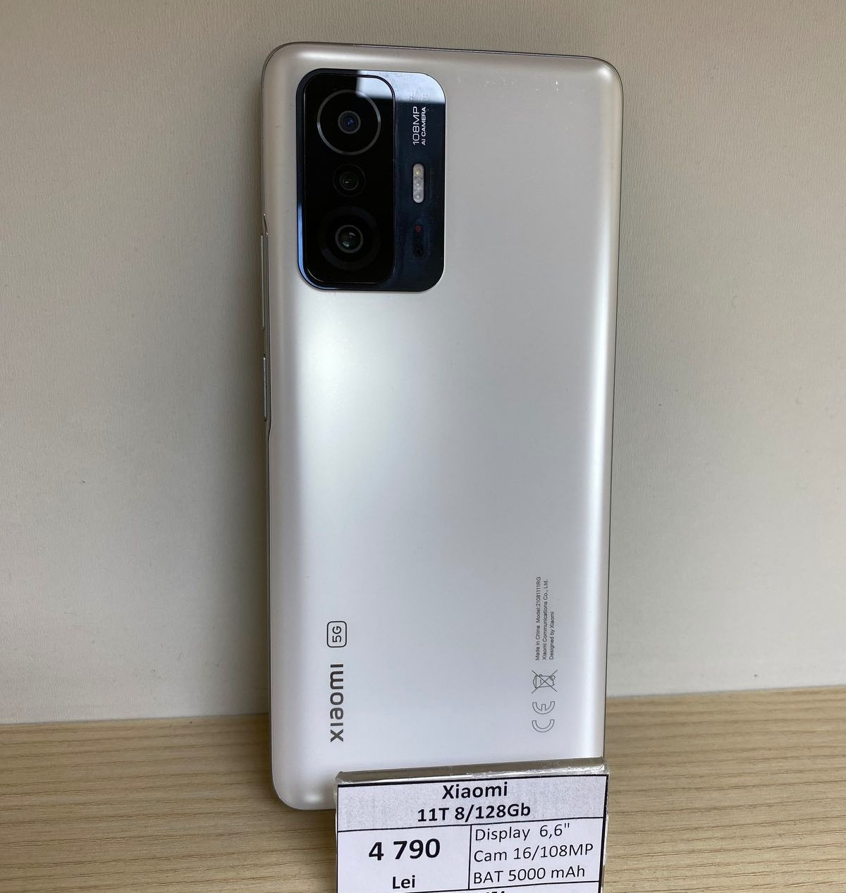 Xiaomi 11T 8/128 Gb 4790 lei