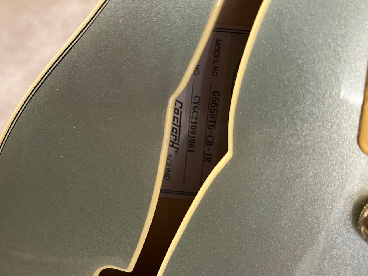 Gretsch guitar, microphone stands, keyboard stand foto 7
