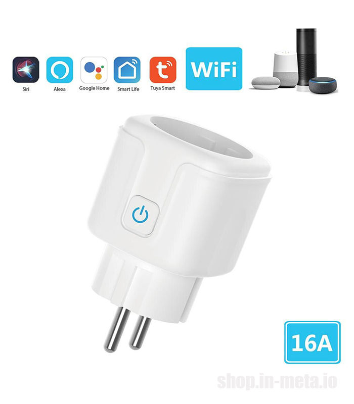 Умная Smart розетка Socket Plug Adapter WiFi foto 1