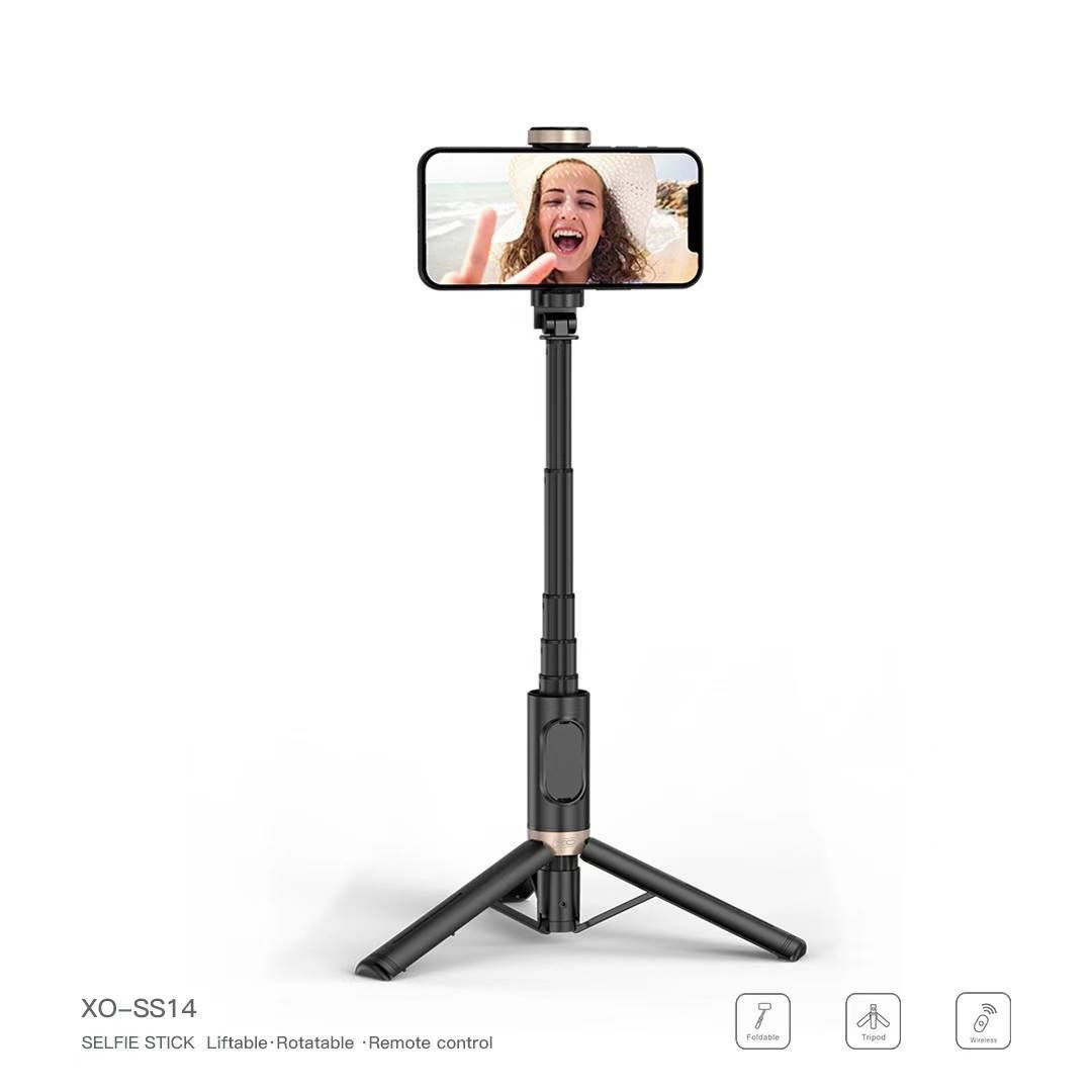 XO SS14 Trepied întărit ascuns integrat Bluetooth Selfie Stick (tijă din aluminiu) 72CM foto 1