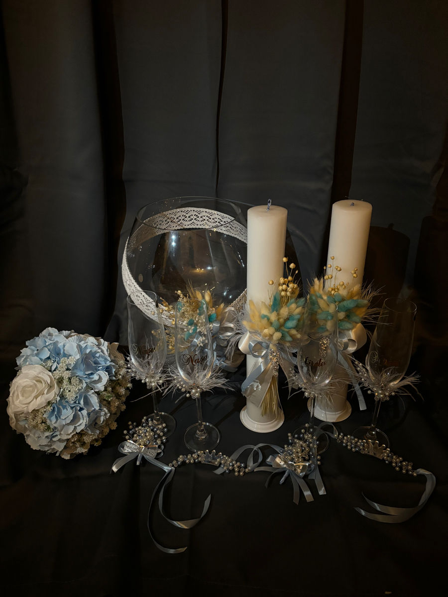 Afacere de buchete pentru mirese și accesorii handmade pentru nuntă foto 5