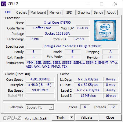 HP Z2 G4 Tower Workstation i7-8700 6 cores 3.2-4.0 GHz foto 4