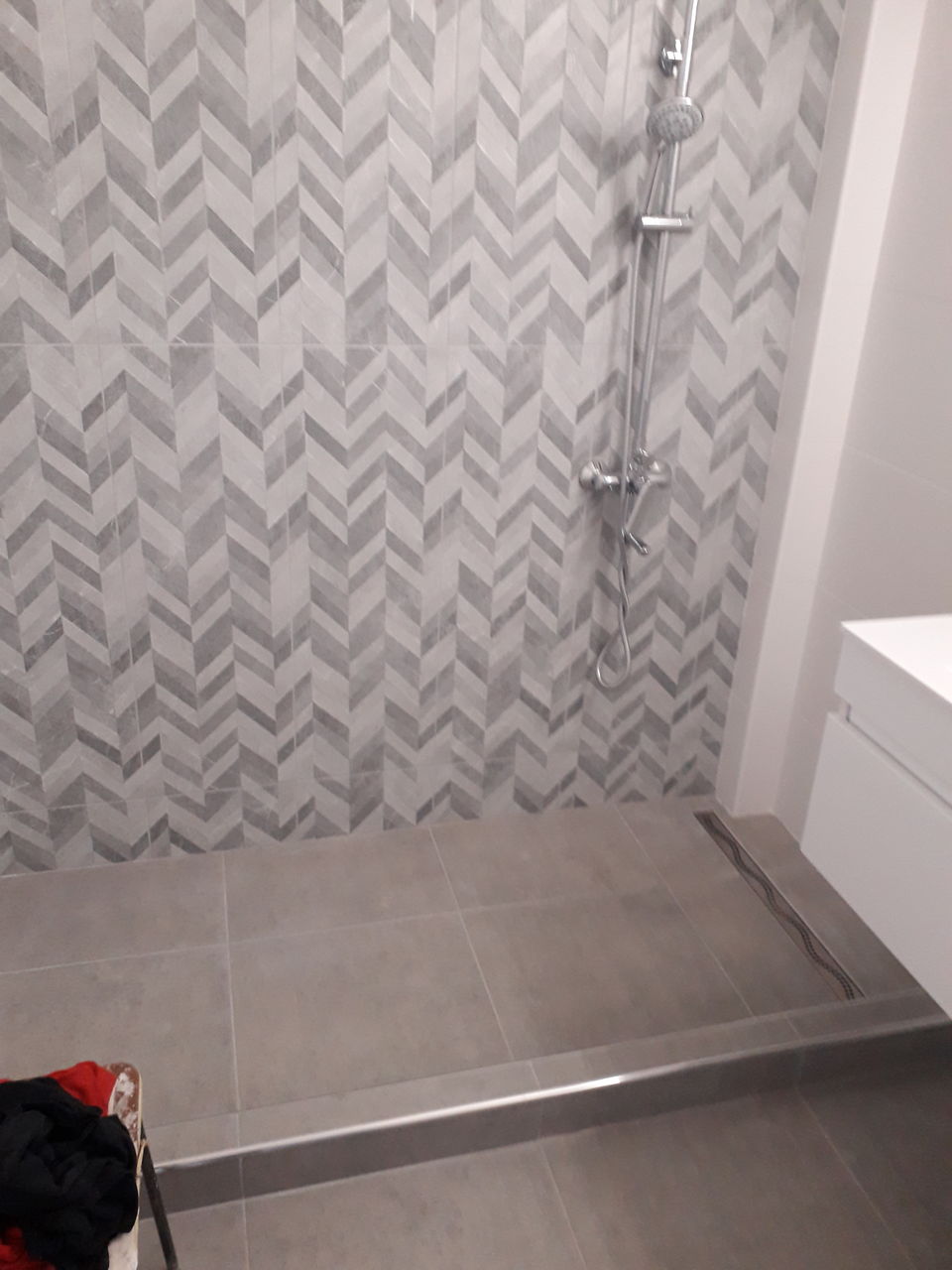 Reparatie la baie ремонт ванной комнаты foto 4