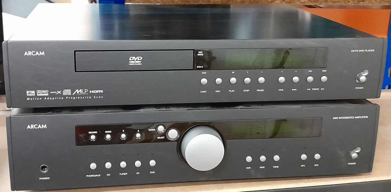 Arcam A90 Integrated Amplifier + Arcam Dv79 Cd/dvd Player / Есть Пластинки фото 0