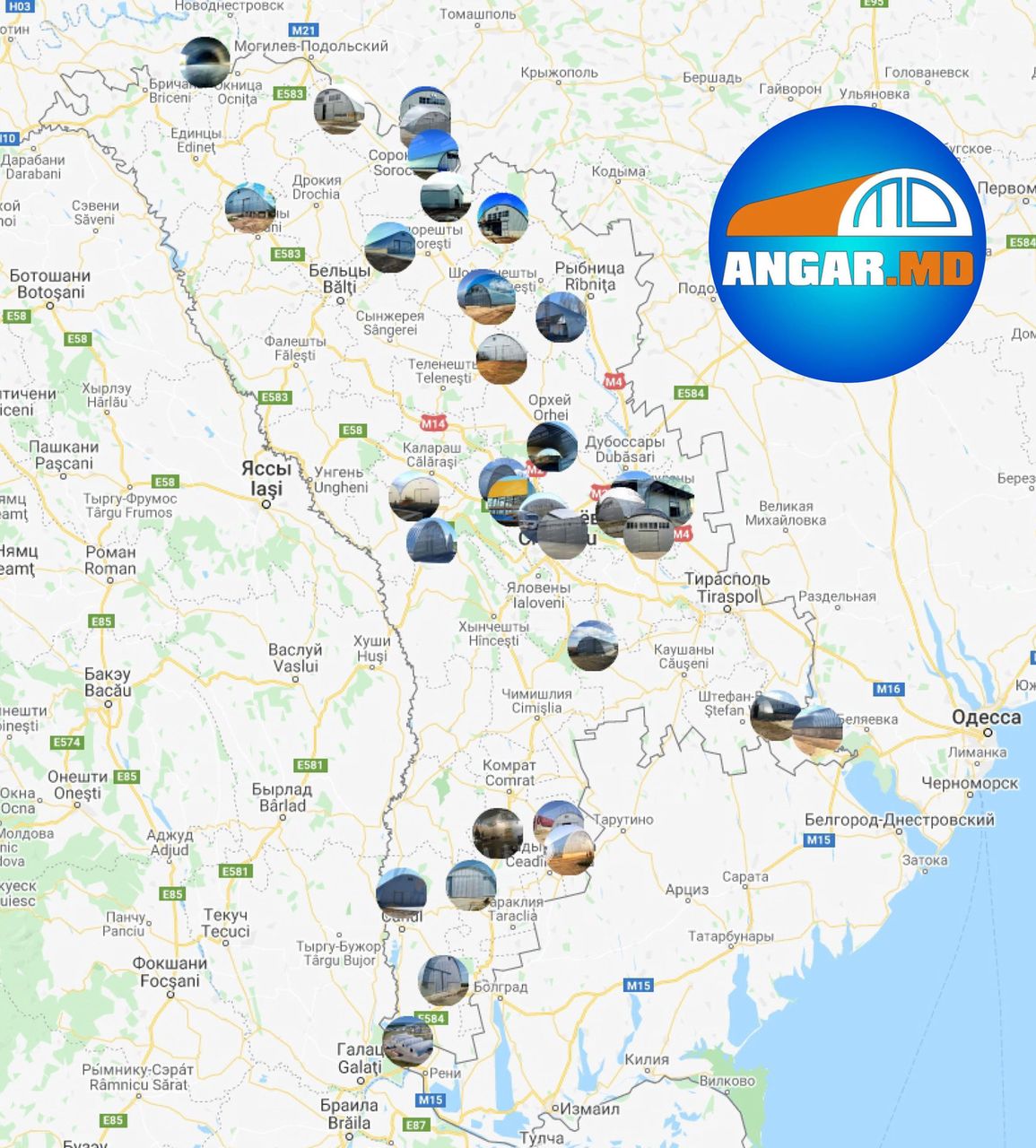 Hangare autoportante Arcuite Moldova! Cel mai calitativ, ieftin si rapid mod de constructii! foto 1