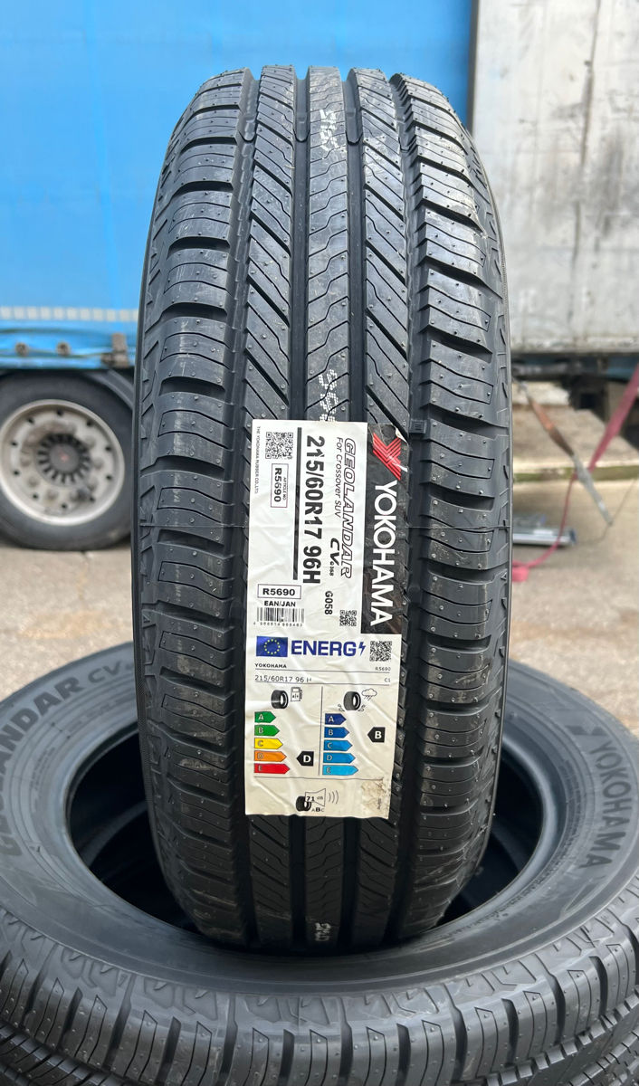 2 шины/ 2 anvelope 215/60 R17 Yokohama Geolandar/ Доставка, livrare toata Moldova 2023 foto 0