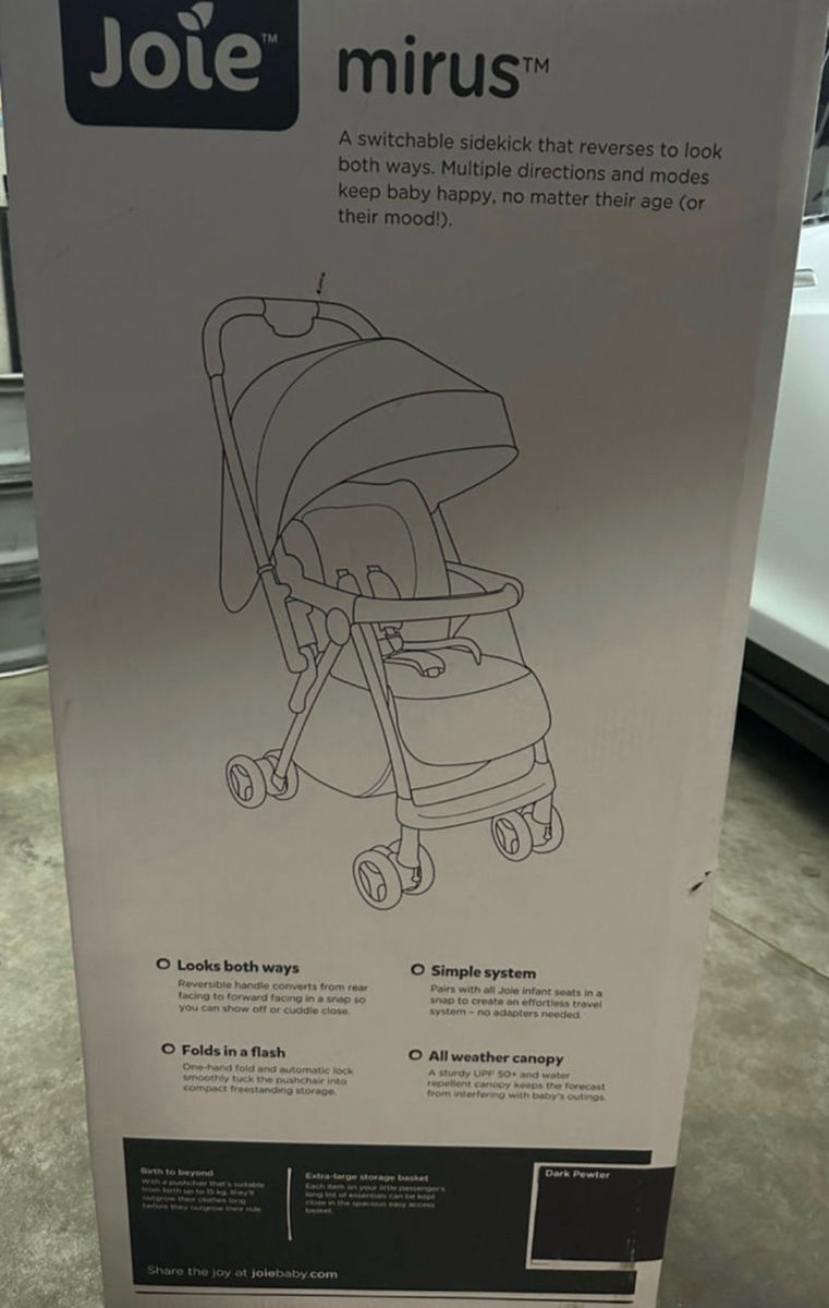 Carucior sport JOIE Mirus Dark Pewter foto 9