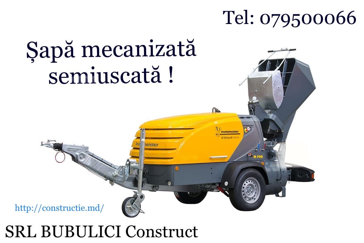 Șapă mecanizată semiuscată (steasca) Pret avantajos !!! foto 7