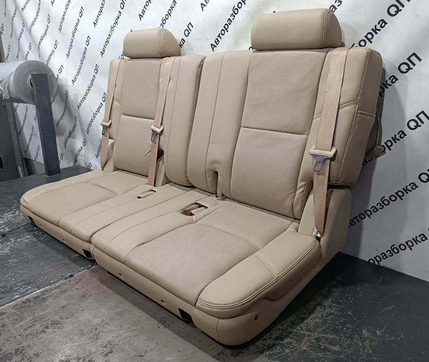 Салон (сиденья) бежевая кожа Cadillac Escalade III. Разборка Cadillac фото 6