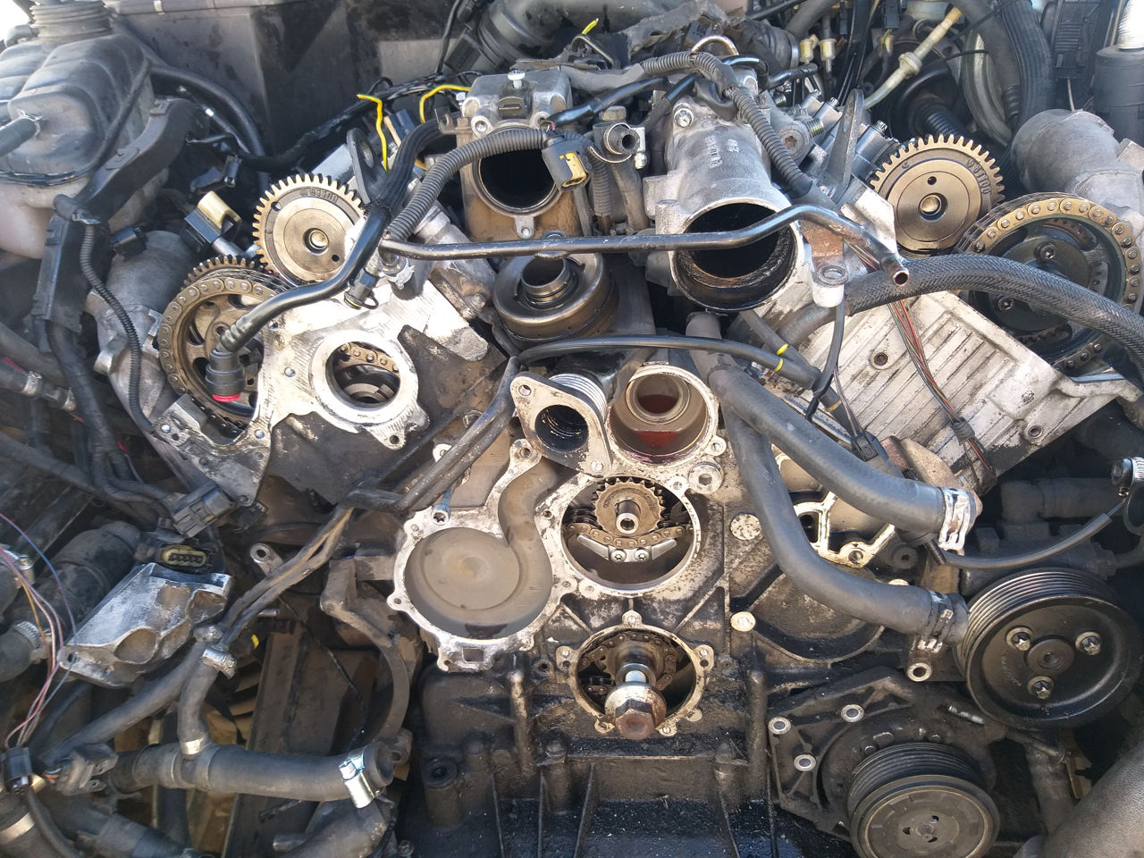 Motor,piese Mercedes om628,400cdi bi turboV8 foto 4