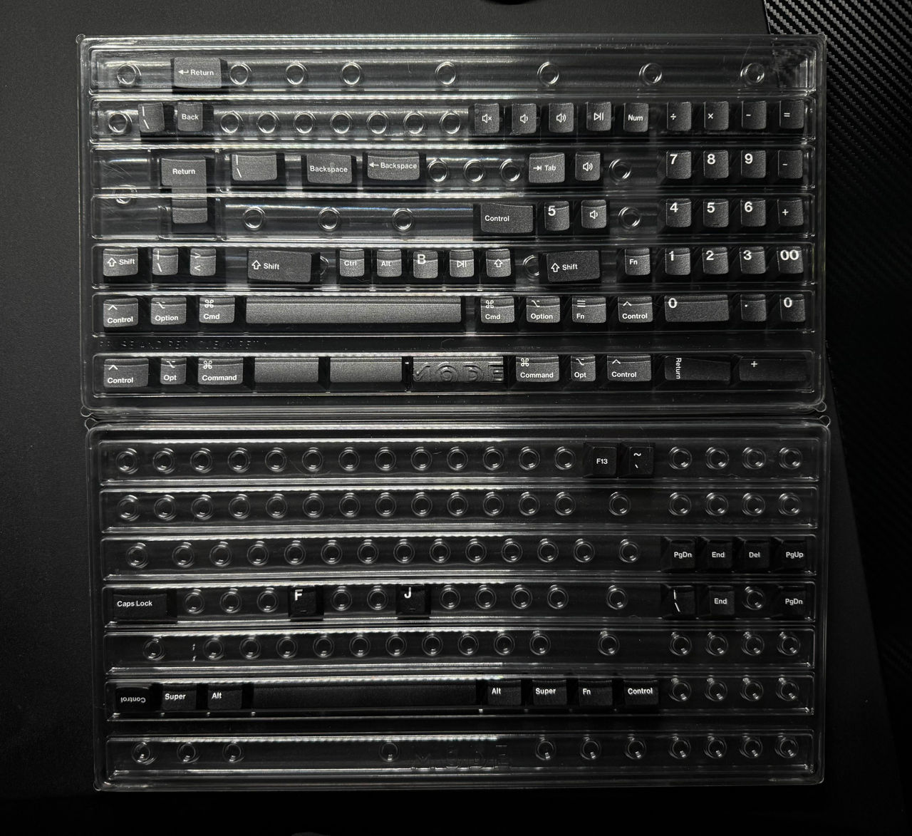 Transition Lite TKL Transparent Black (custom keyboard)
