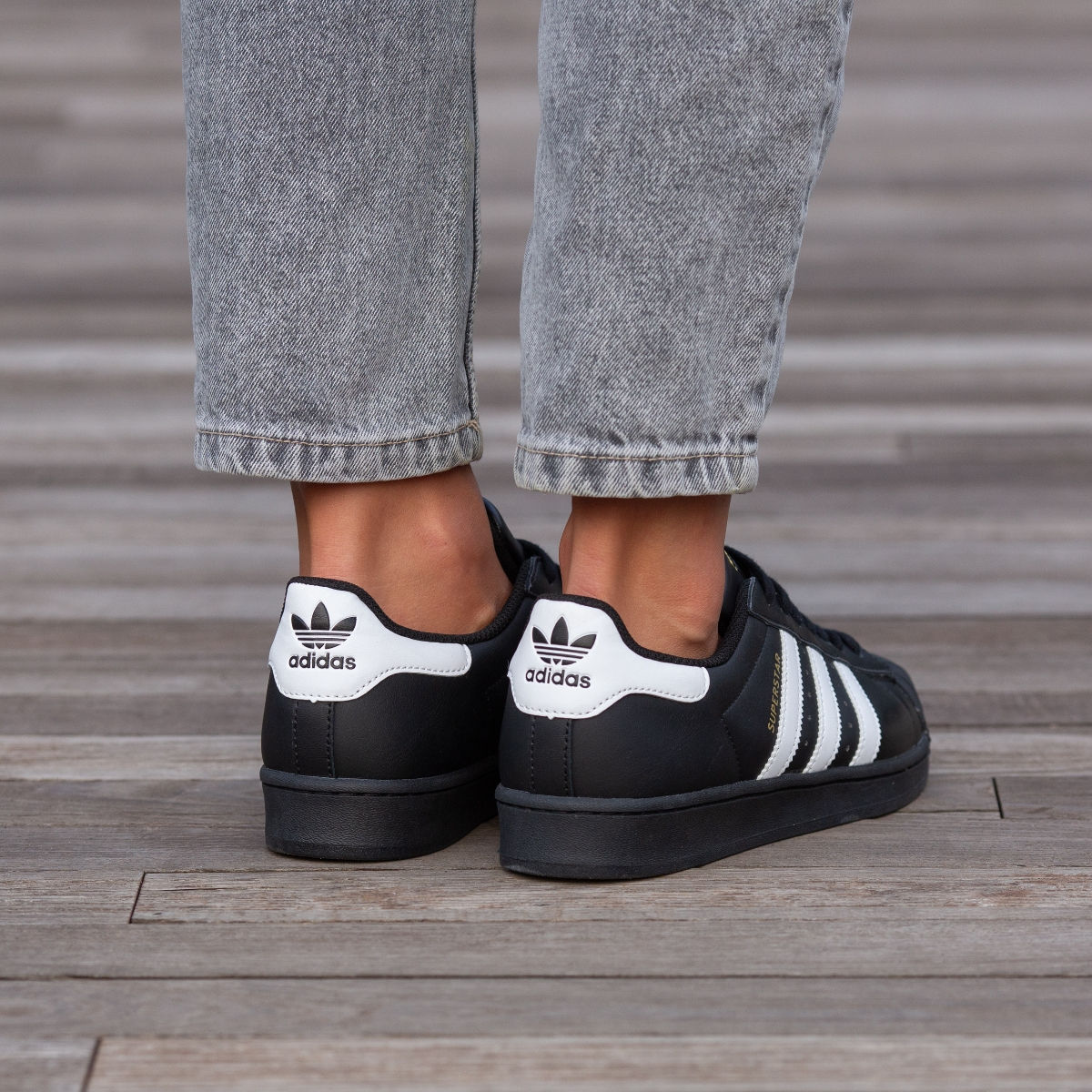 Adidas Superstar Black Unisex foto 9