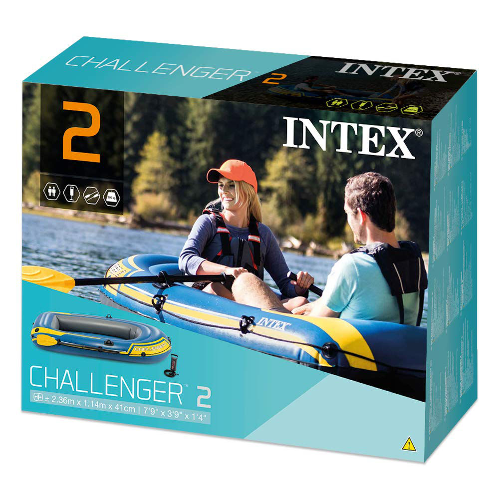 Надувная лодка Intex Challenger 2, Бесплатная доставка по Молдове foto 5